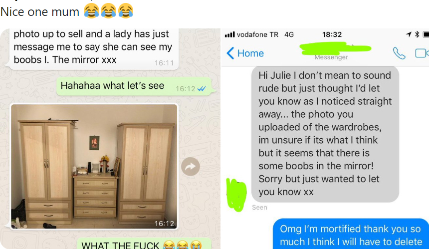 860px x 501px - Mum Accidentally Posts a Very NSFW Internet Ad for a Wardrobe That She  Wanted to Sell - Mumslounge