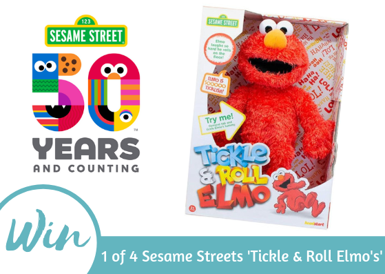 Elmo tickle and store roll