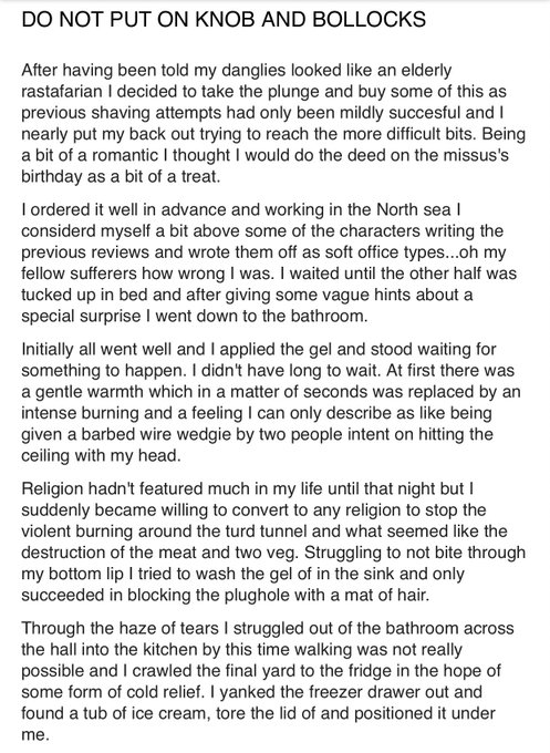 This Man's Hilarious Review for Veet Hair Removal Cream Is the Best Thing You'll Read We Promise -