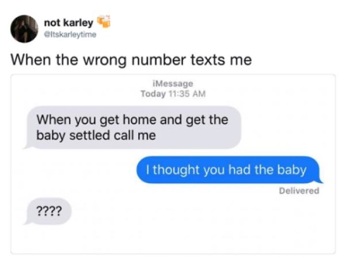 wrong number texts parents