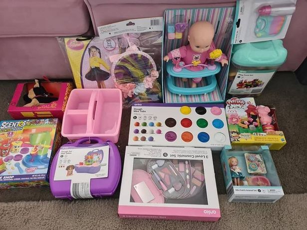 mum sparks criticism after sharing photo of gifts for toddler