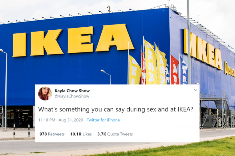 People Share The Funny Things You Can Say During Sex And Also At Ikea