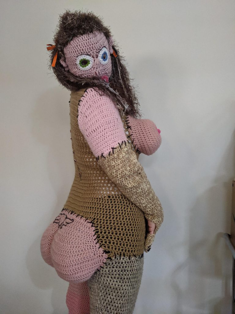 Crafty Woman Crochets the World's Weirdest NSFW Halloween Costume and