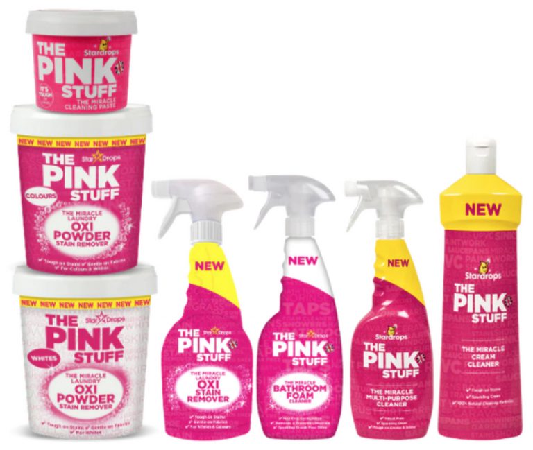 Review and Giveaway CultCleaning Products ‘The Pink Stuff’ Finally