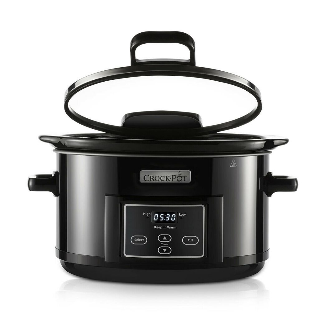 Hell's Kitchen, Kitchen, Hells Kitchen Digital Slow Cooker With Three  Power Settings Oval Crock Glass