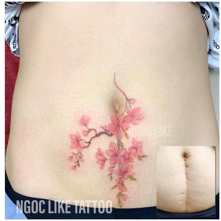 COVER UP TATTOO - Ngoc Like Tattoo