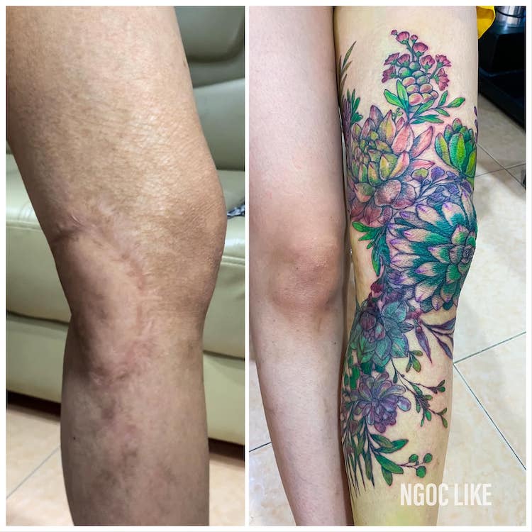 Scars  Messy Tattoo Cover Ups Service