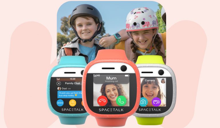 SPACETALK Adventurer Kids Video Smartwatch 4G (Mist) - JB Hi-Fi