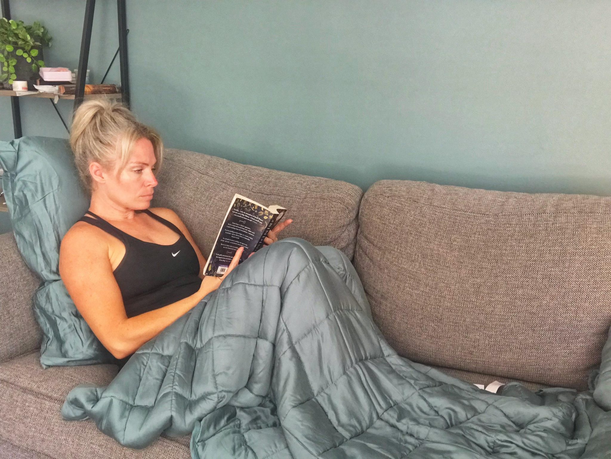 Calming Blankets Bamboo Weighted Blanket Review Mumslounge