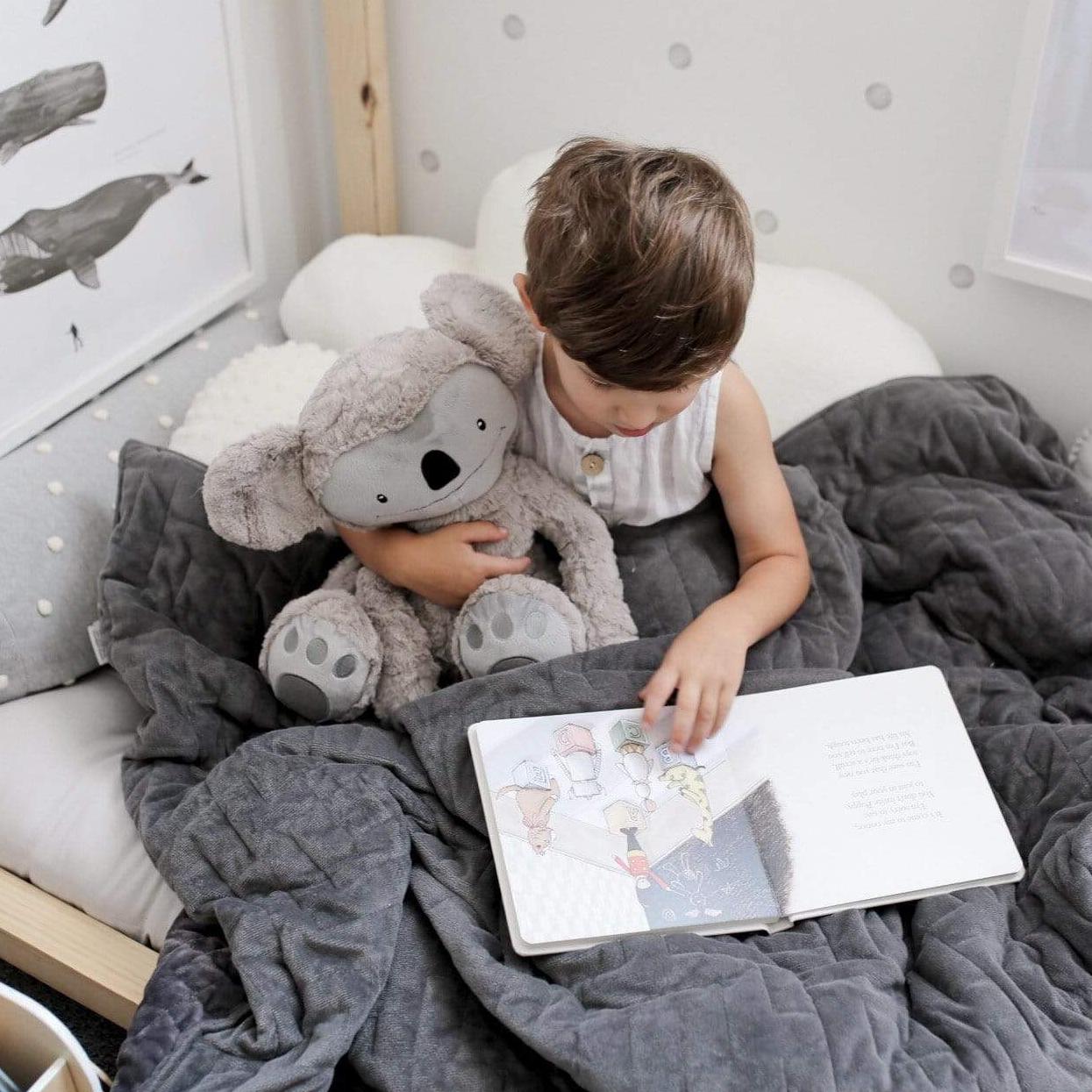 Calming Blankets Bamboo Weighted Blanket Review Mumslounge