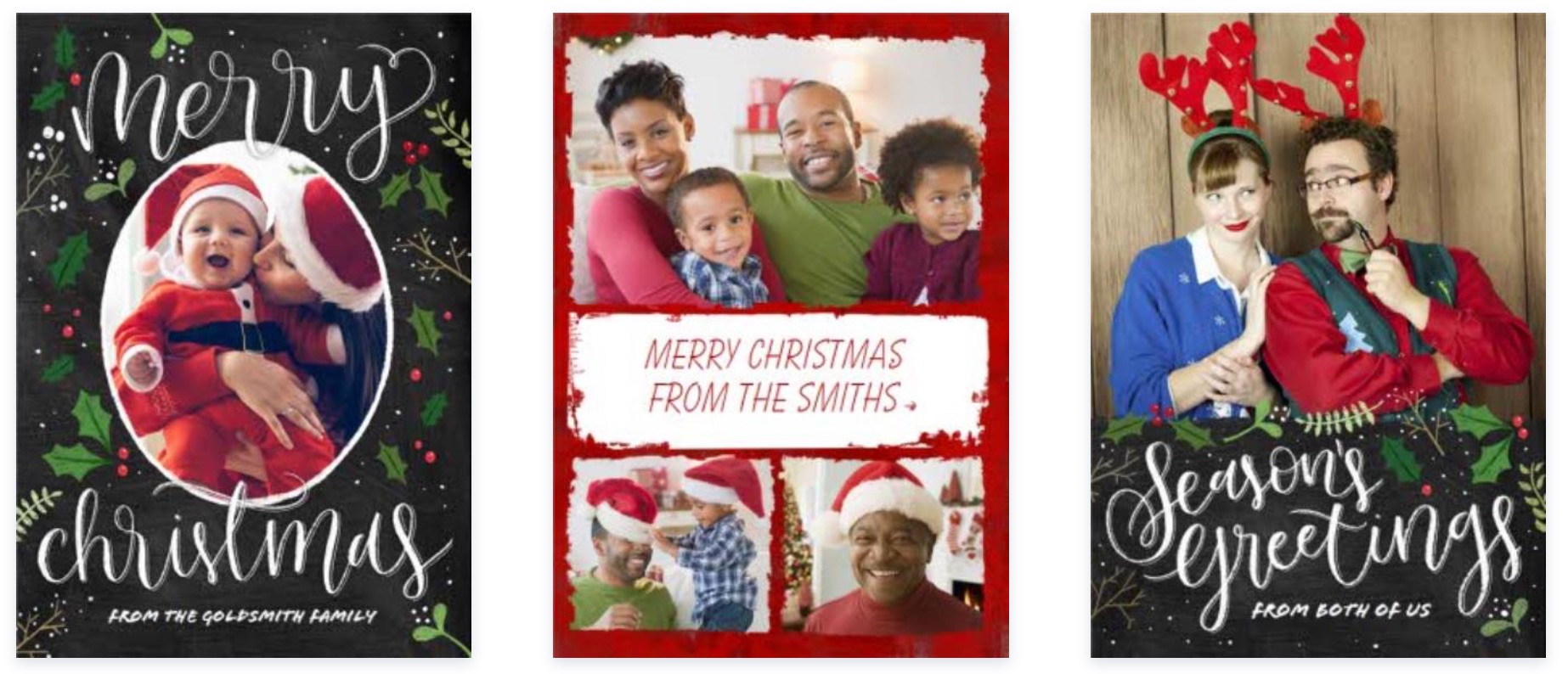 Create Your Own Personalised Christmas Cards With Moonpig