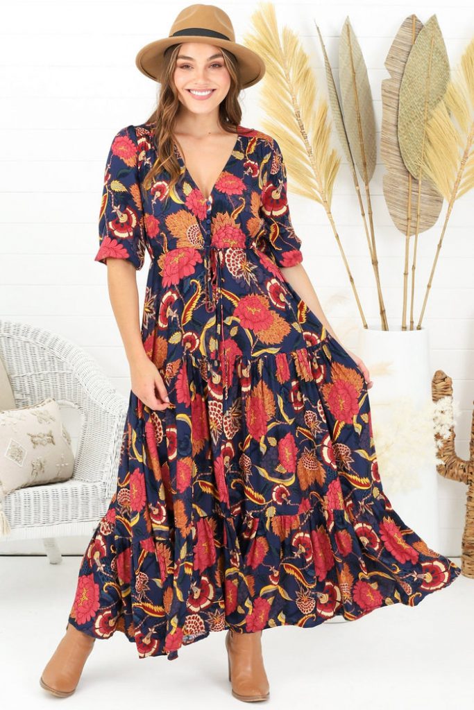 21 Boho Maxi Dresses Perfect for Autumn and Winter - Mumslounge