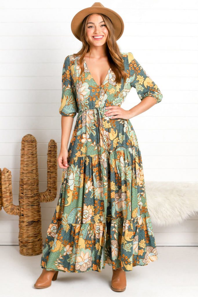 21 Boho Maxi Dresses Perfect for Autumn and Winter - Mumslounge