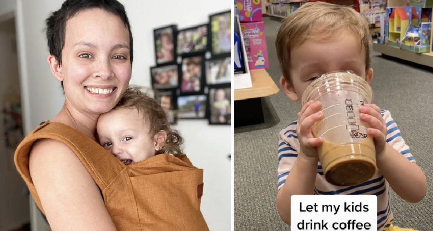 Mum Causes Stir Online By Admitting She Lets Toddler Drink Coffee