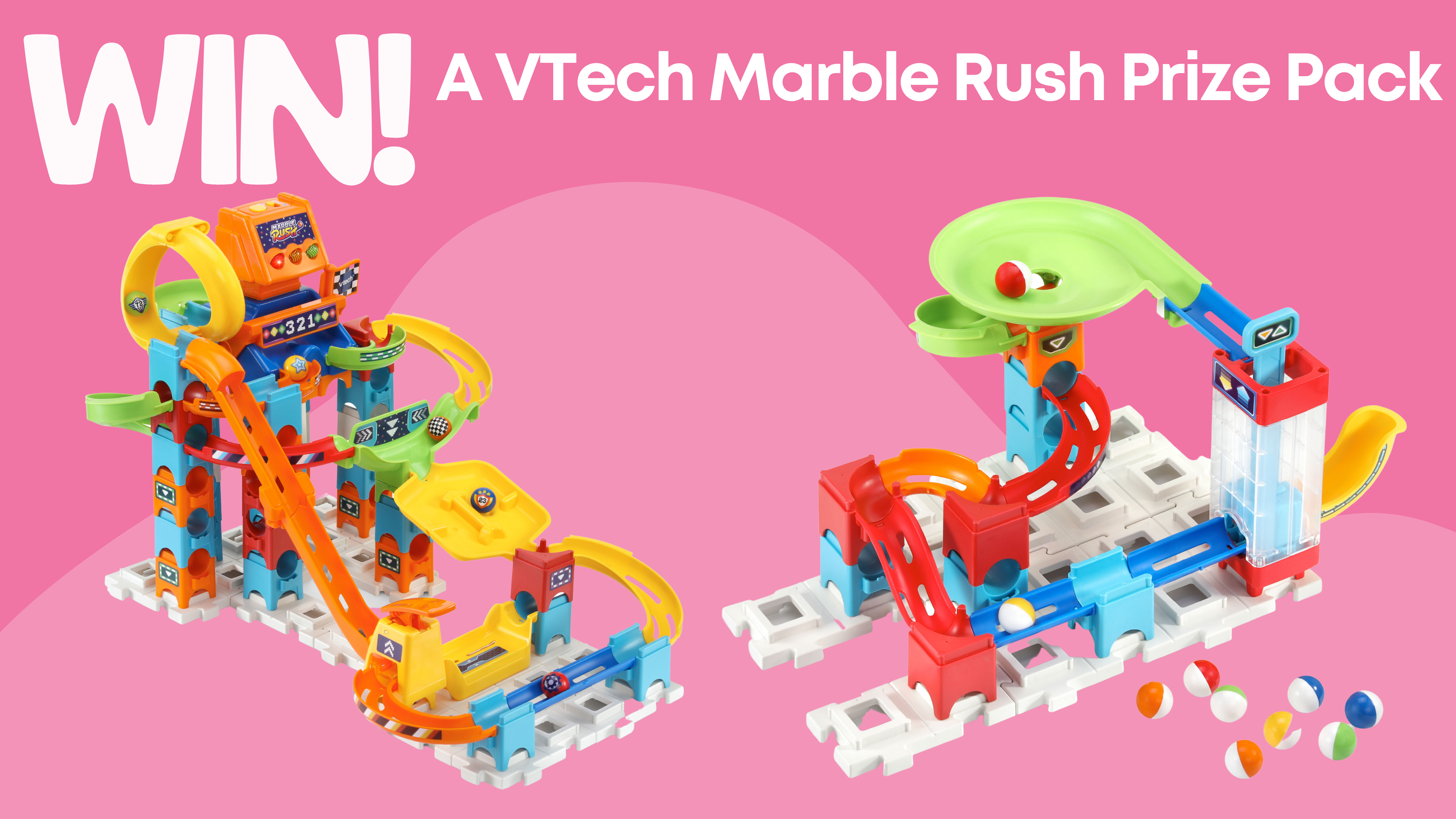 Win 1 of 4 VTech Marble Rush Prize Packs! - Competition
