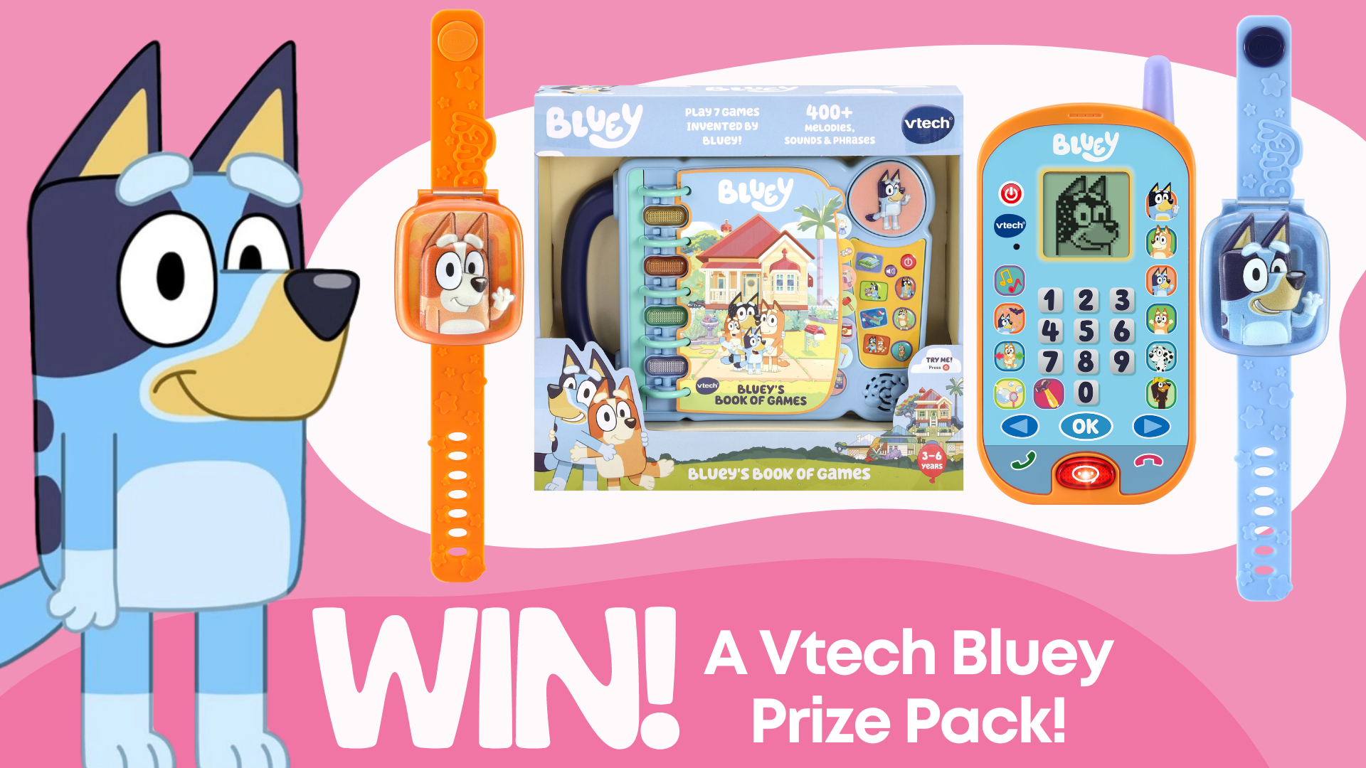 Vtech Bluey's Book of Games