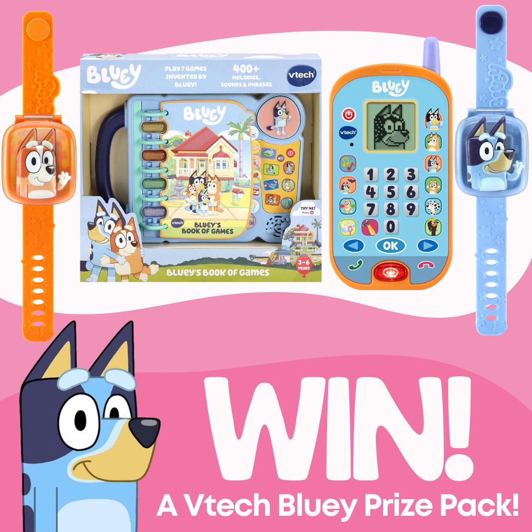 Win a Vtech Bluey Toy Prize Pack Your Little One Will Love Mumslounge