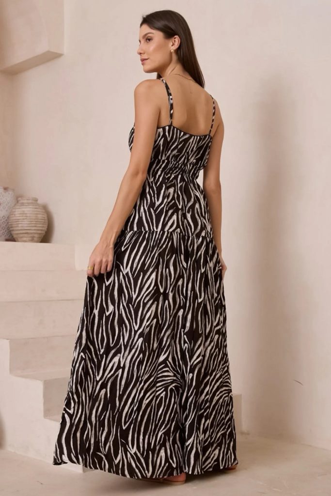 spaghetti strap maxi sun dress salty crush