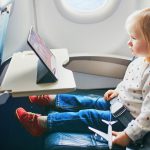 woman wanted me to take my iPad off my daughter on the plane