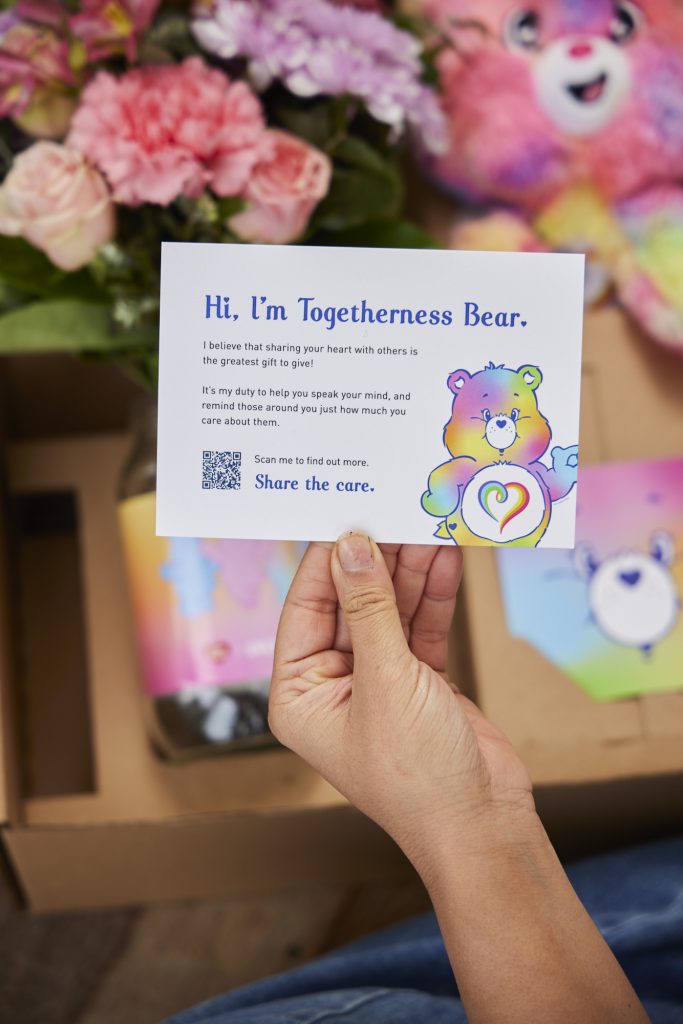 LVLY Care Bears collaboration mental health month 2