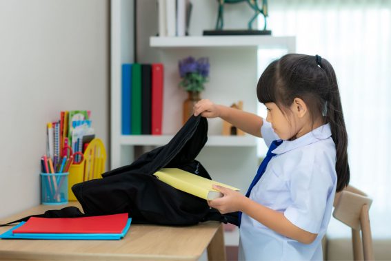 back-to-school routine