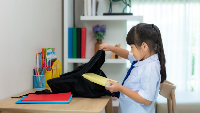 back-to-school routine