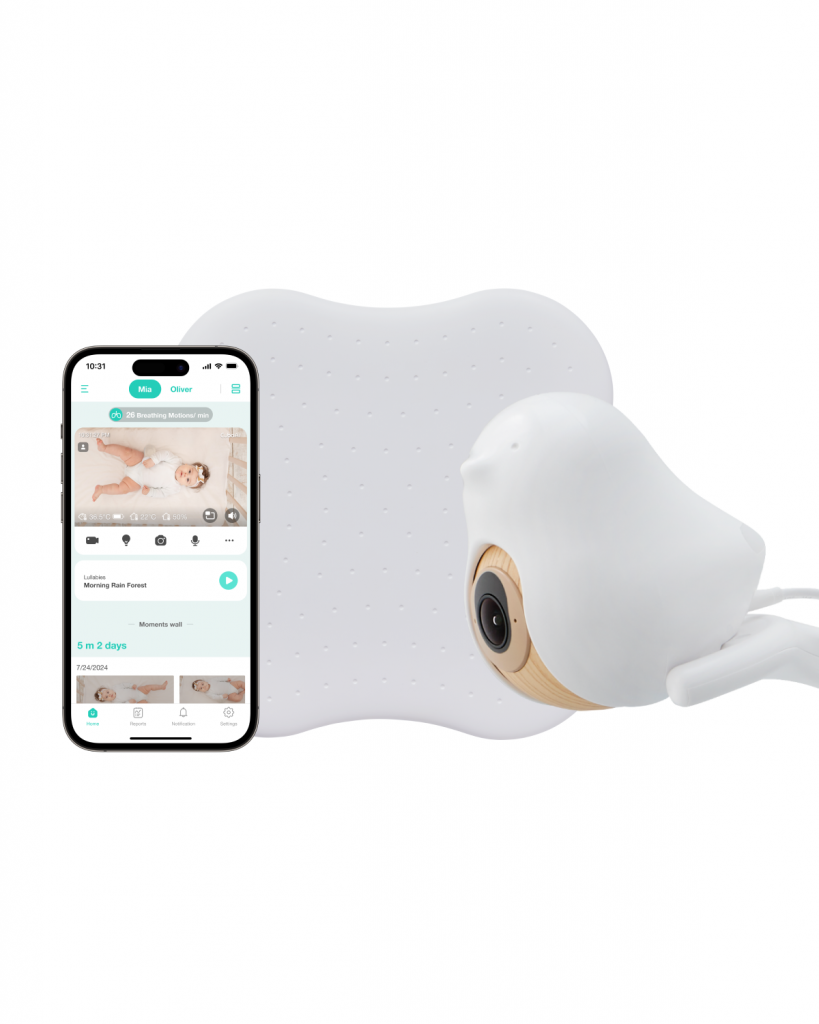 CuboAi Smart Baby Monitor and sleep pad bundle