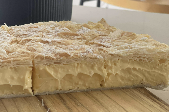 easy vanilla slice recipe Aussie bakery classic