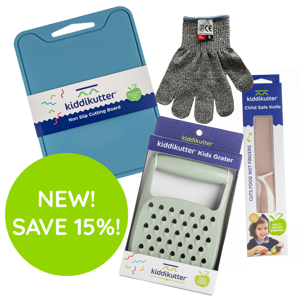 Kidikutter kds knife kids grater