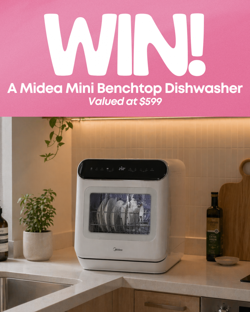 Midea mini bench top dishwasher