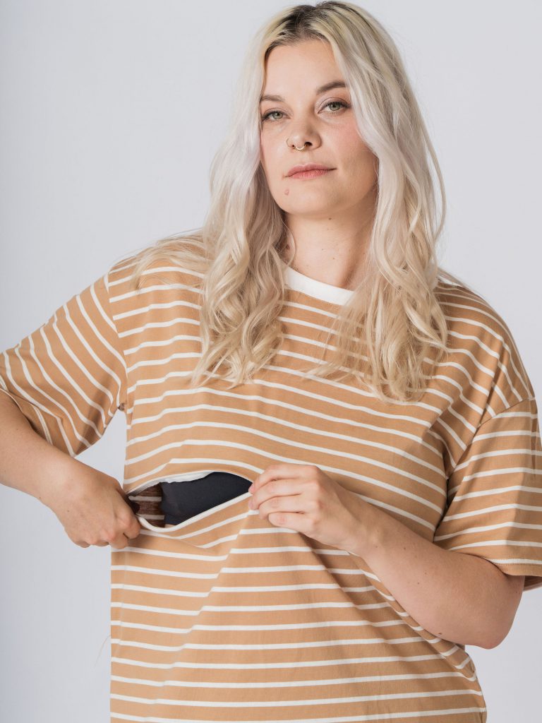 how to dress for breastfeeding Lenelly the label
